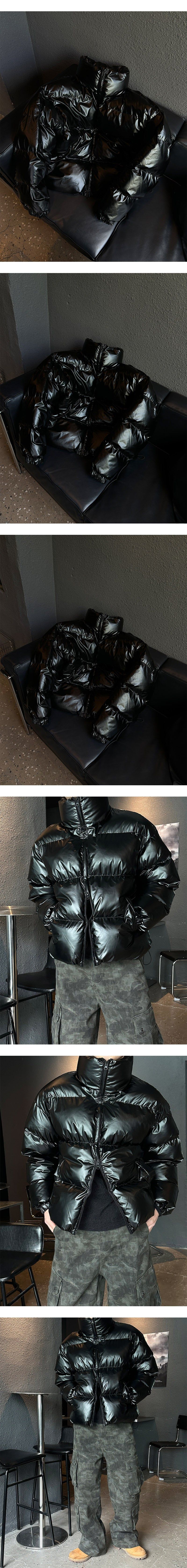  [PROMOTION] Glossy black short padding