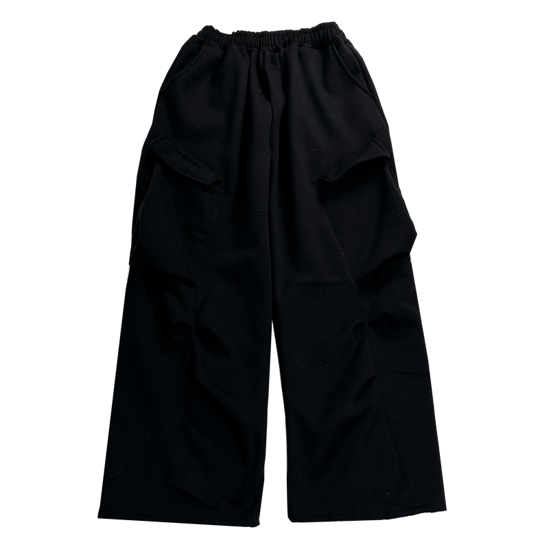 rib fleece sweat pants