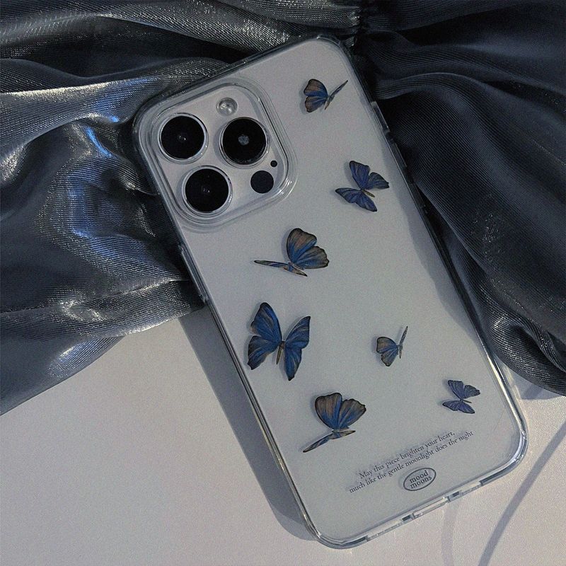 [MADE]Butterfly Moon jelly hard case