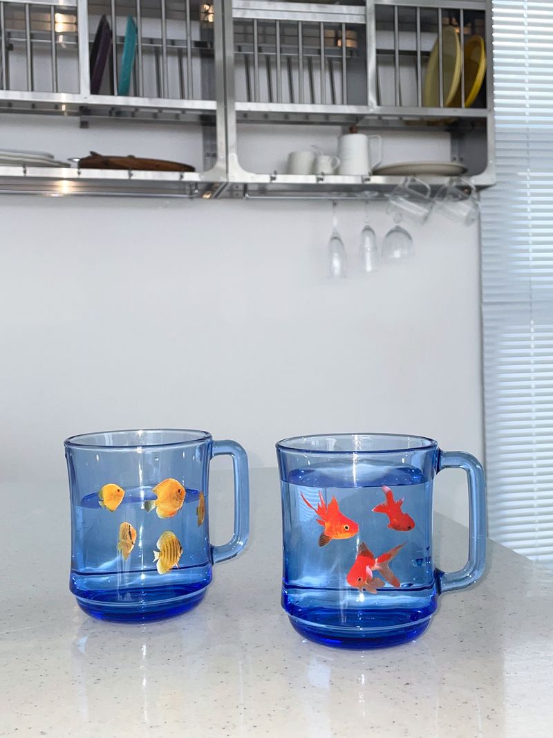[MADE] fish cup (orange)
