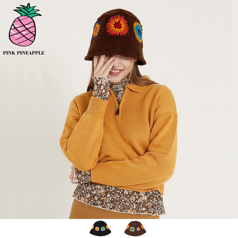 PINK PINEAPPLE（ピンクパイナップル）の「CROCHET BUCKET（Hats）」