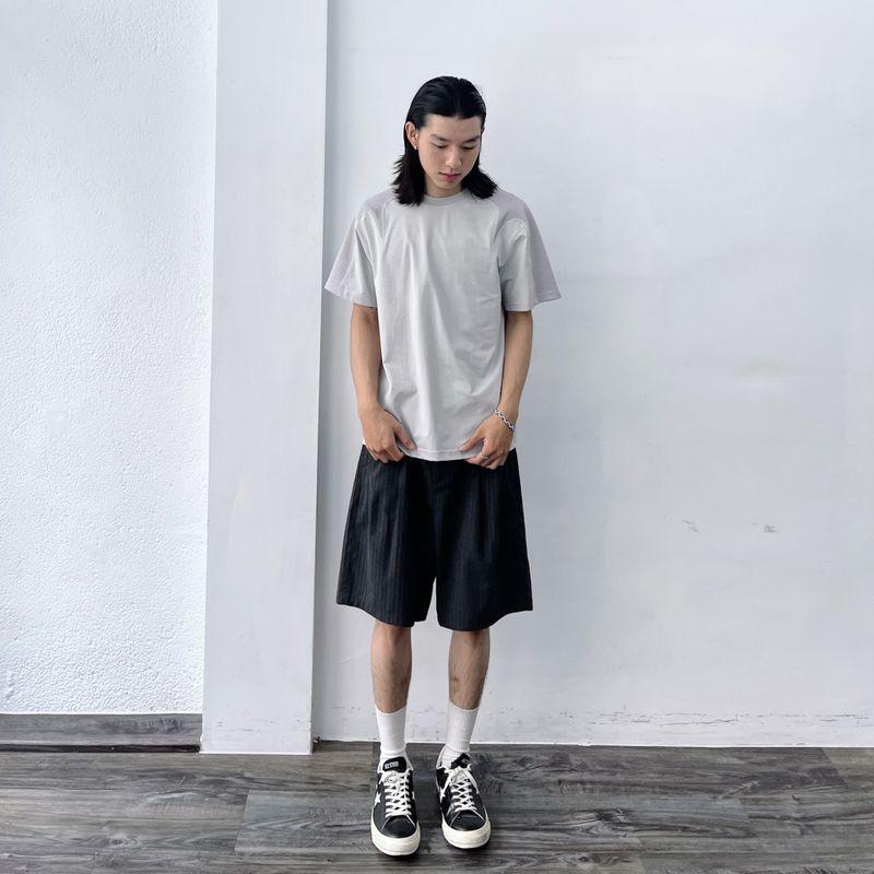 Minimal Paneled Loose Tee
