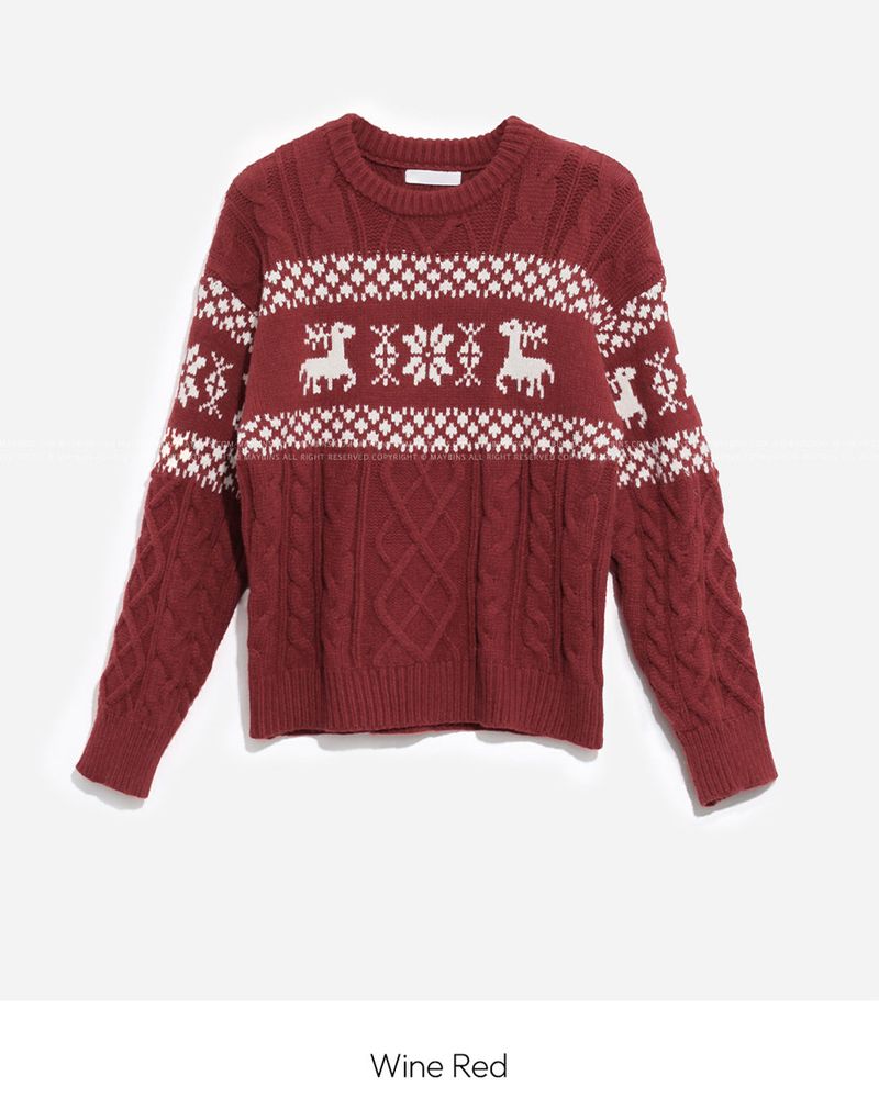Nordic Cable Knit