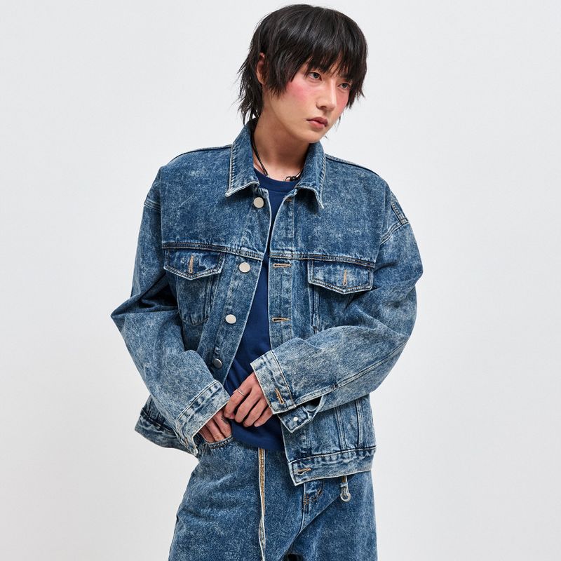 C Wear by the Genius（シーウェア バイザジーニアス）の「JINRO OVERSIZED DENIM TRUCKER JACKET（Jackets/Outerwear）」