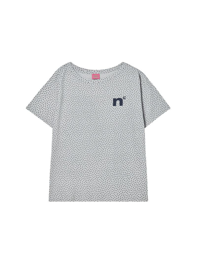 STAR OFF SHOULDER TEE (GREY)