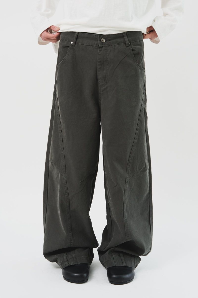 Savage Reverse Washed Pants (3color)