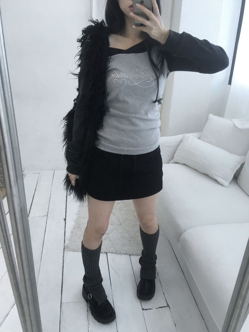Cotton banding skirt