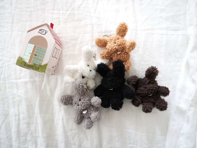 Cosymosy Poodle Keyring - 5 Color