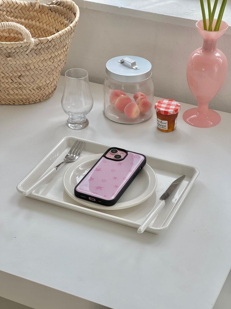 PINK Star Candy EPOXY CASE