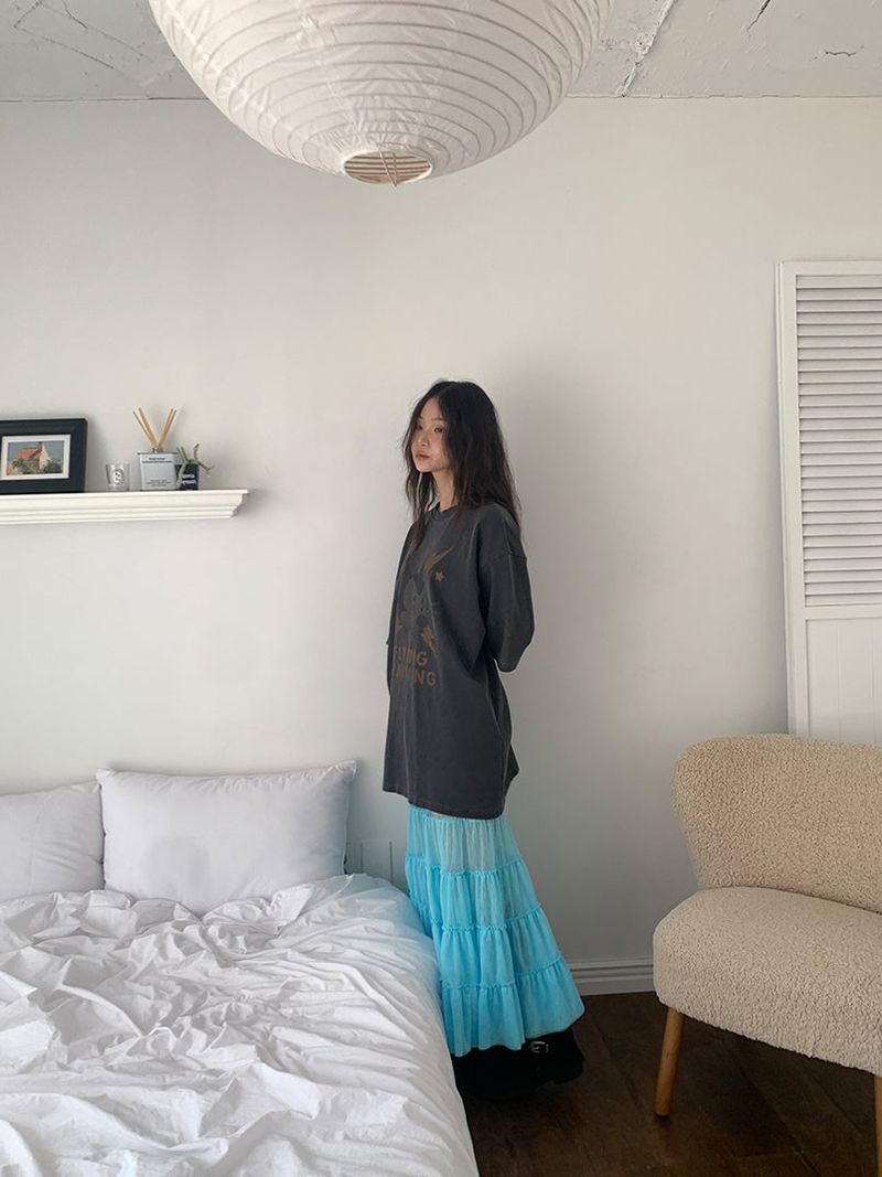 CANCAN LAYERED SKIRT DRESS (3C)