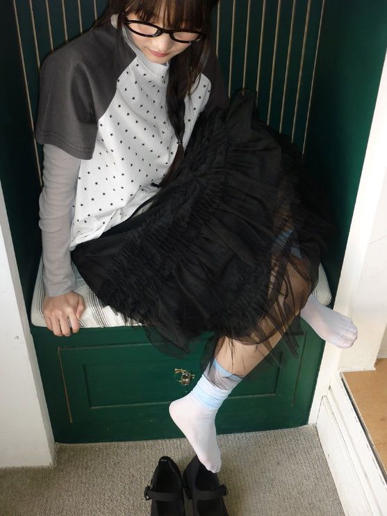 Mion See-through Color Socks