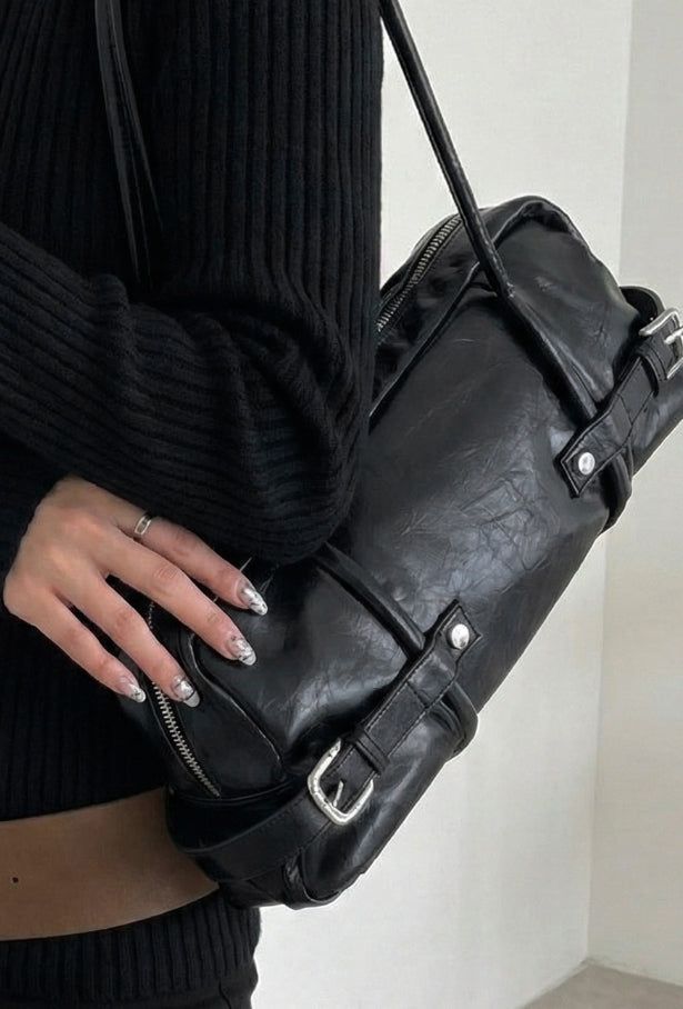 Treat Buckle Shoulder Bag