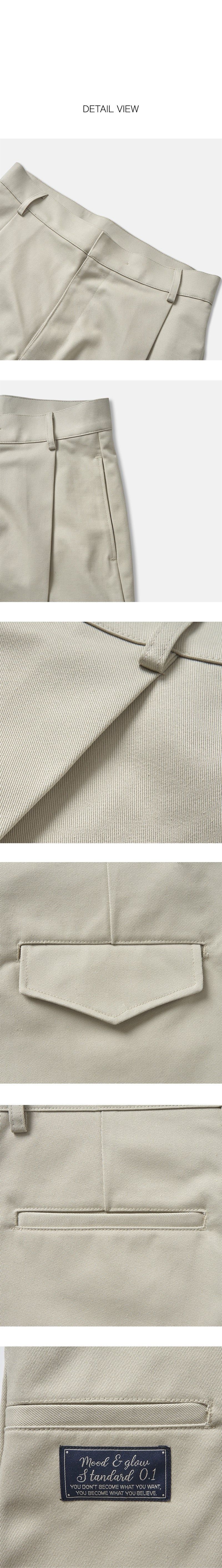 [S/S] Label bermuda cotton pants(4color)