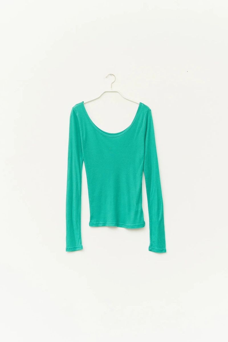 (W) Plave Tencel Top