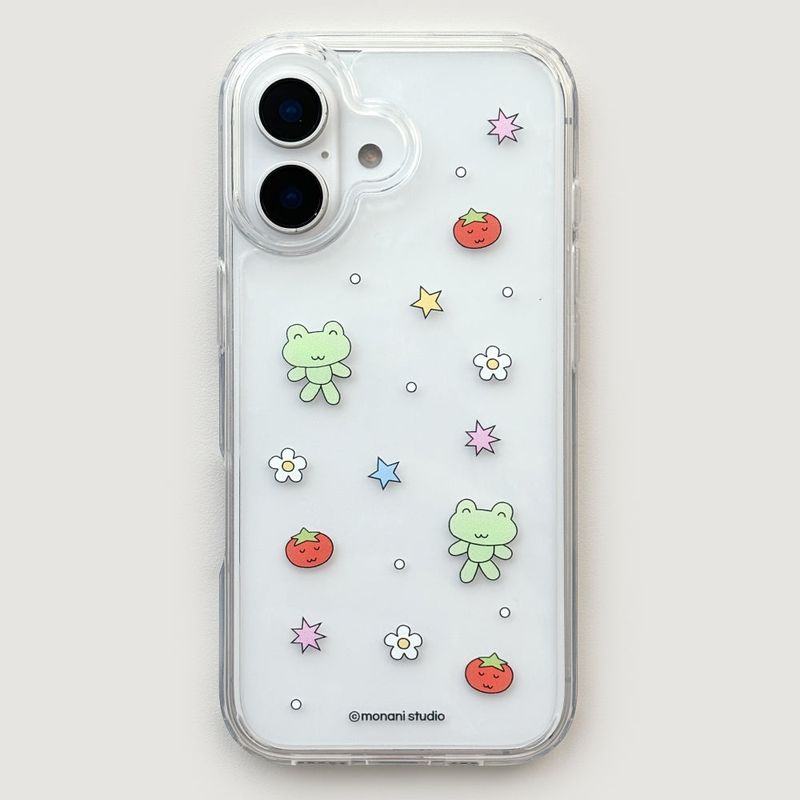 [Gel-hard] Frog tomato Phone case (only case)