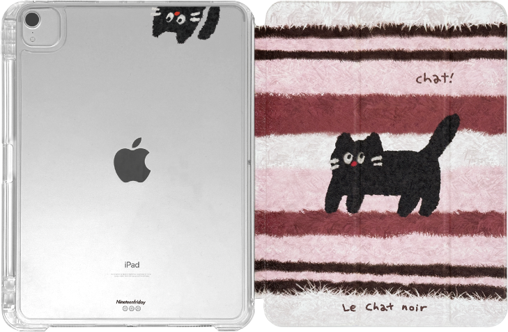 Fluffy Kitten iPad Cover Case