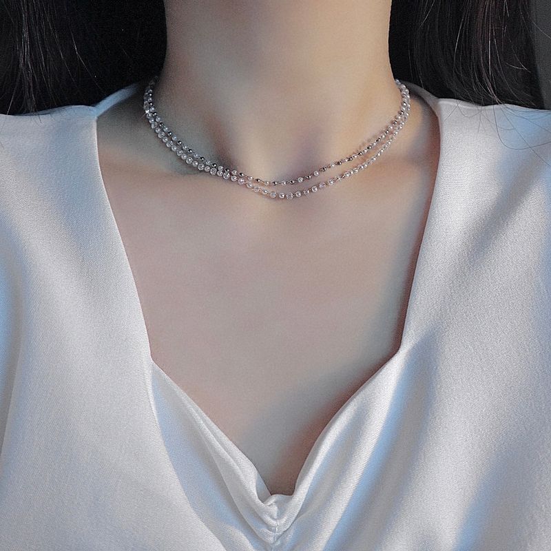 RUNARING（ルナリング）の「crystal ball pearl choker（Accessories）」