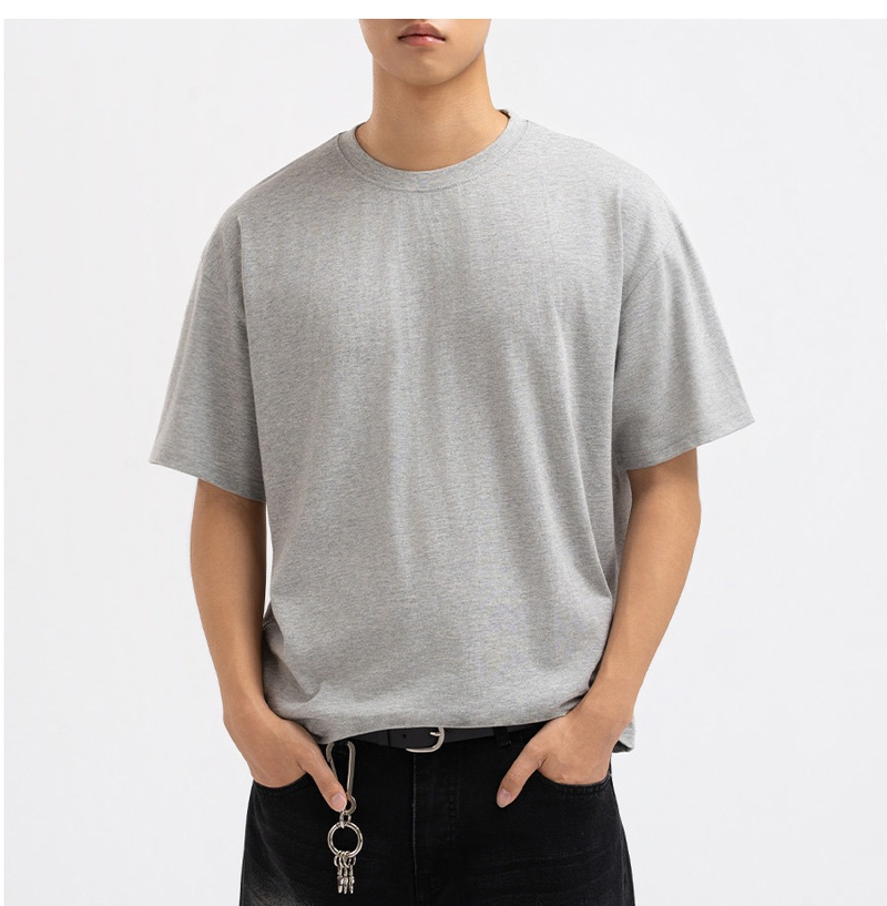 UNDEROFF(アンダーオフ)の「Men's Cotton Short Sleeve Crop Tee Dark Gray(Tops)」