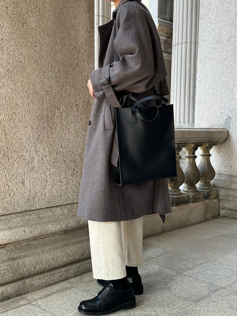 Modern Two-Way Todbag (Black)