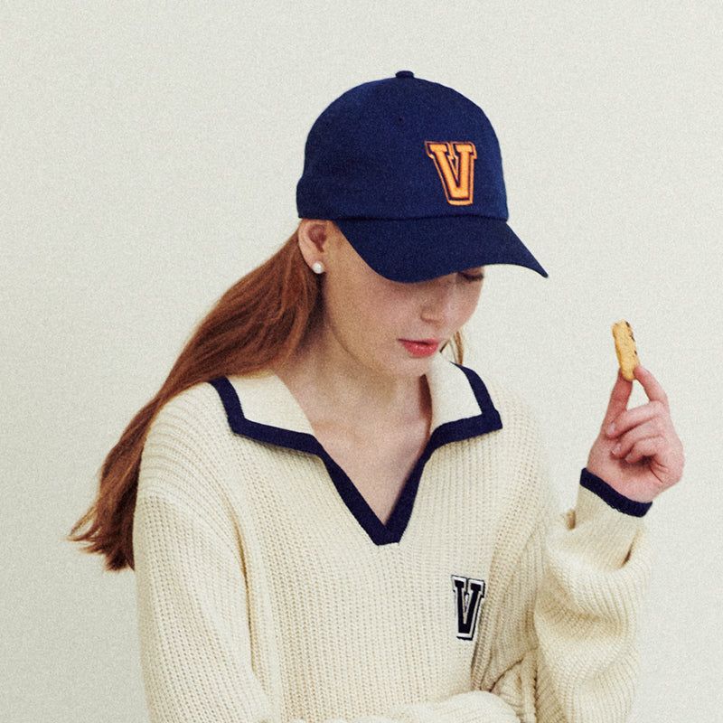 VOKEN（ボケン）の「Vポイントロゴボールキャップ（帽子）」