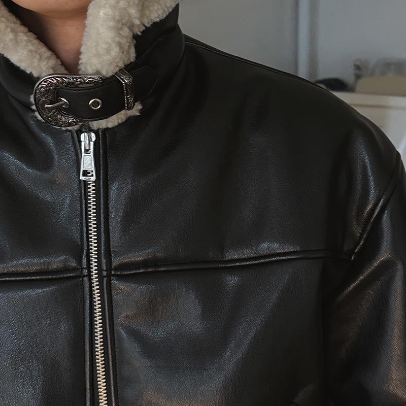 [Premium] ASCLO Western Buckle Mustang Jacket