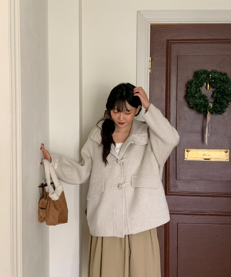 Duffle Half-Length Handmade Coat Jacket