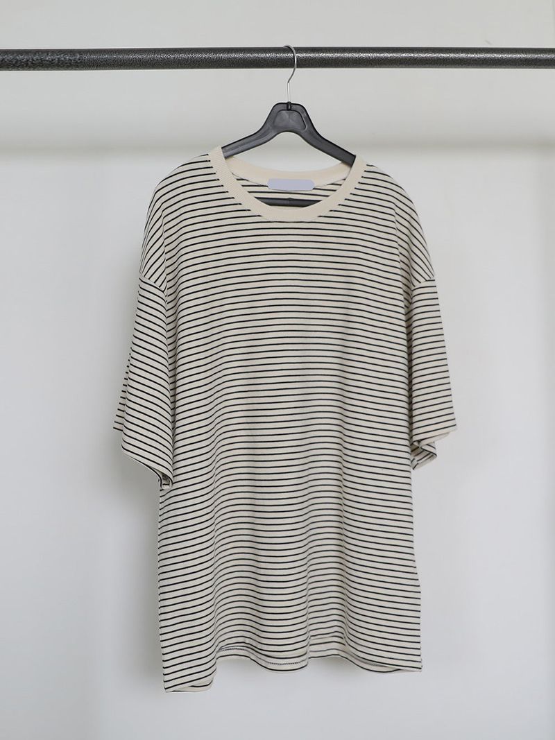 Never Border Half Sleeve Box T Shirt (2color)