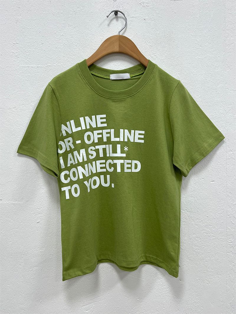 ONLINE TEE (3COLOR)