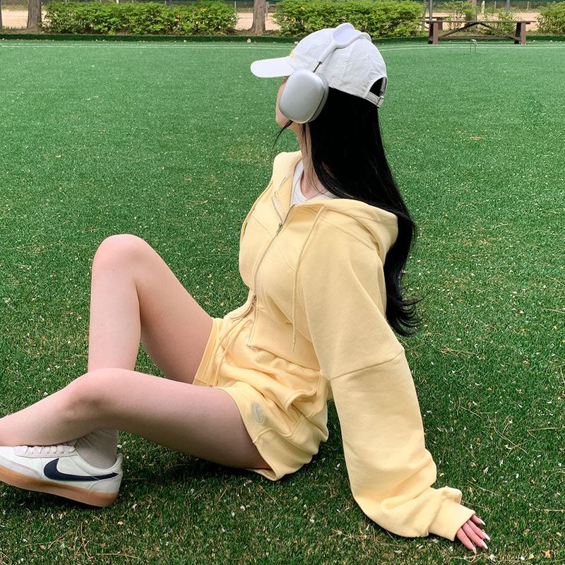 [Bellide made]Sporty two-way two-piece set