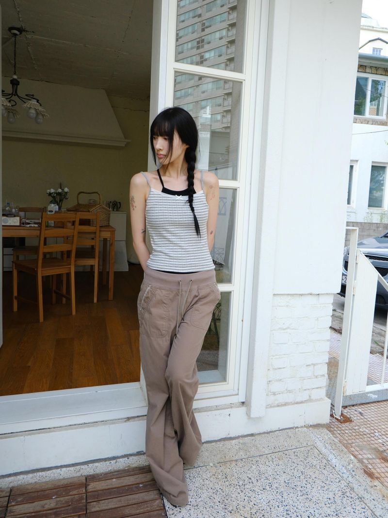 timelineseoul（タイムラインソウル）の「stripe punching slvl（Tops）」