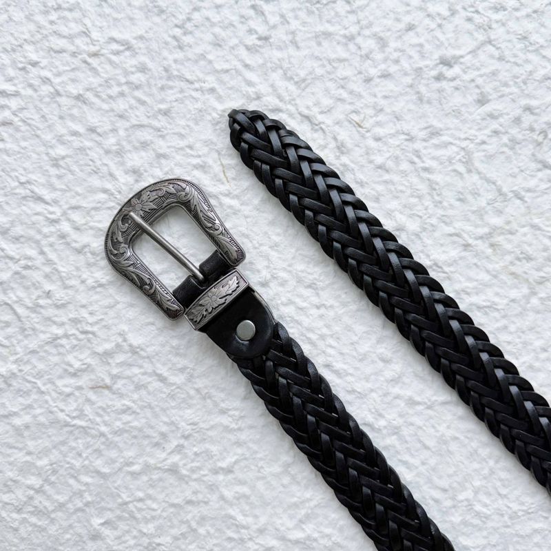 Shadow Engraved Woven Belt