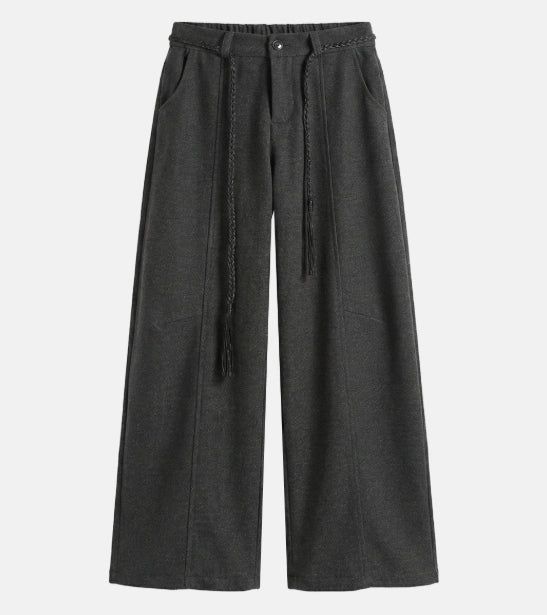 [ Belt Set ] Oriental Belt Wool Slacks