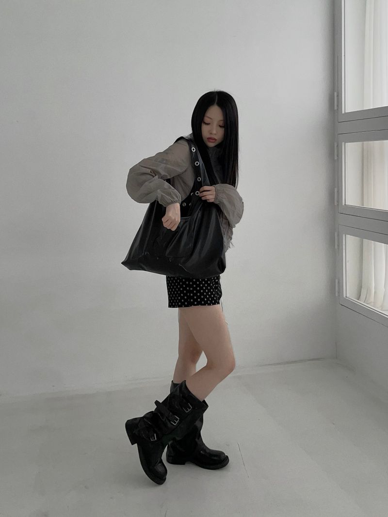 sociaty eyelet bag(2 color) 