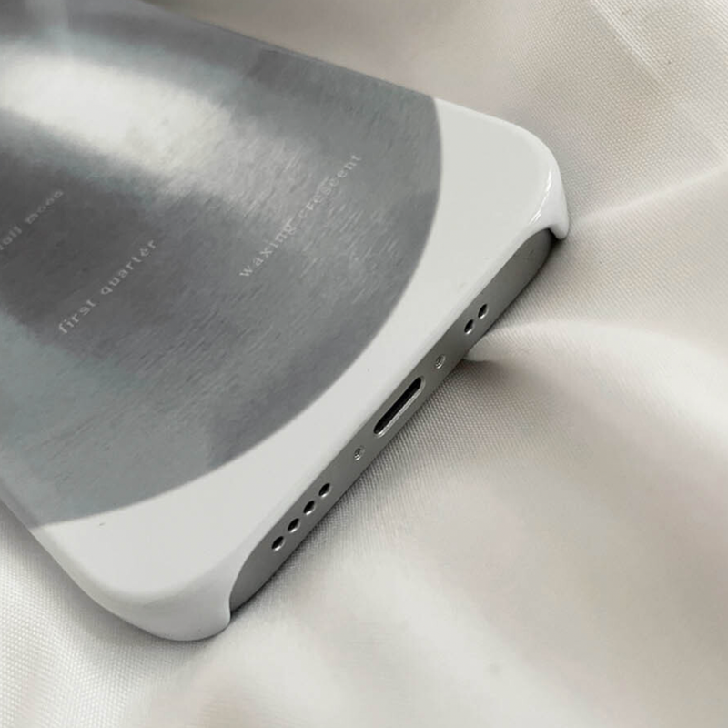 full moon hard case_white