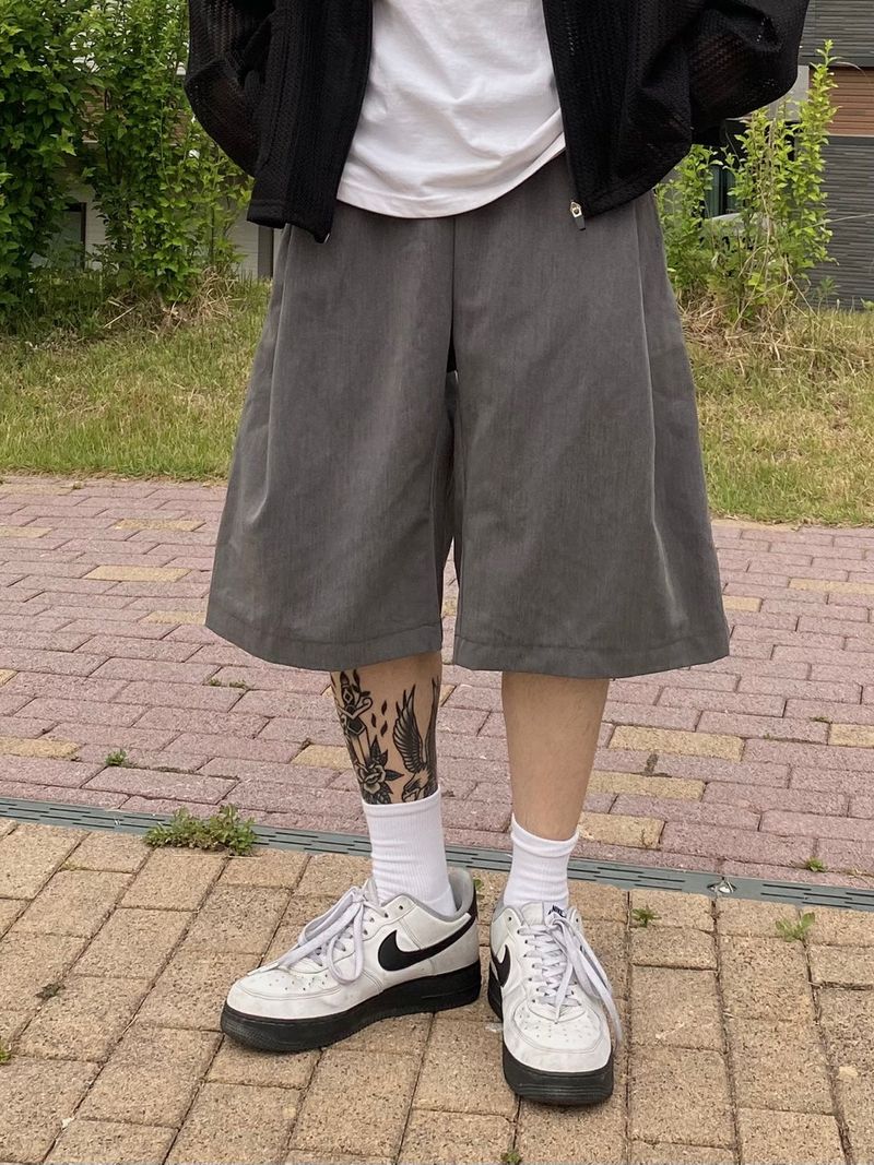 UNAIDUN（アネイダン）の「SL Wide Pintuck Bermuda Pants 3C（Pants）」