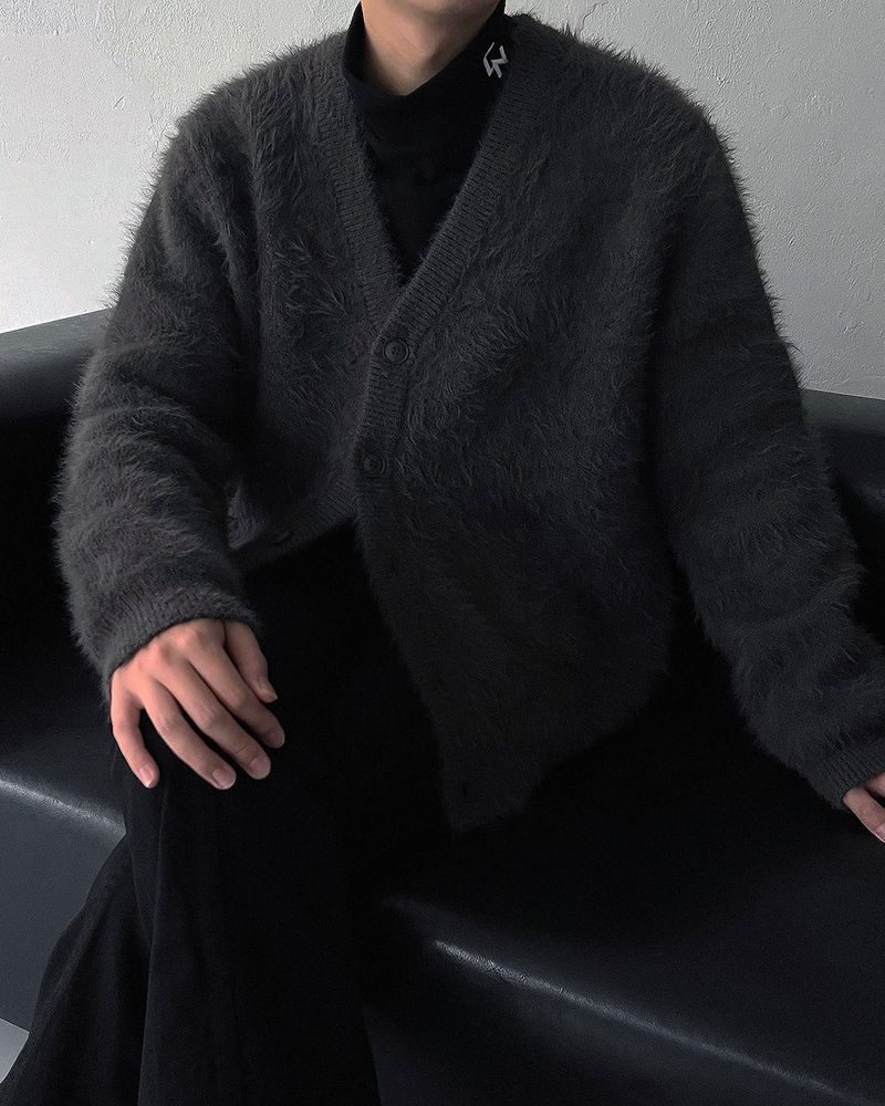 OA Blanc Angora Cardigan (3 colors)