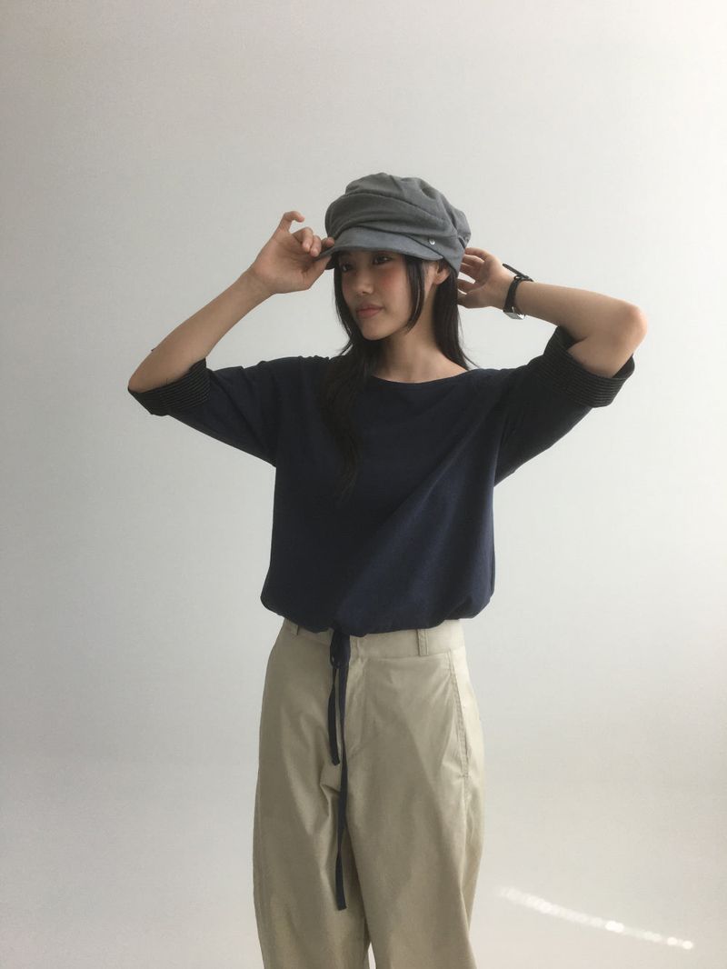 Rivet Tuck Sailor Hat (3color)