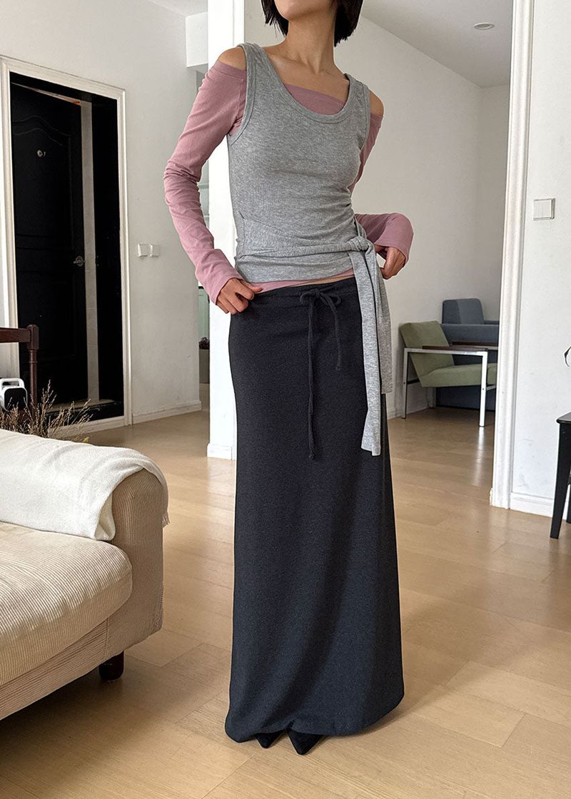 LOW FLOW LONG SKIRT
