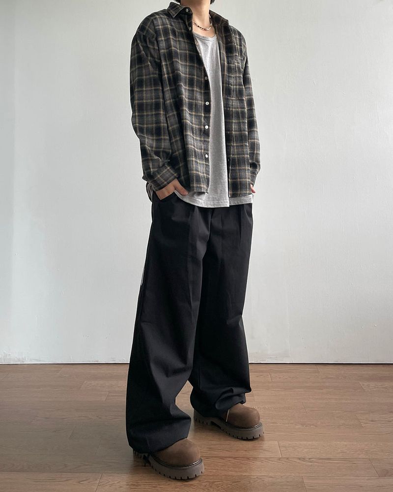 Tork Print Cotton Pants