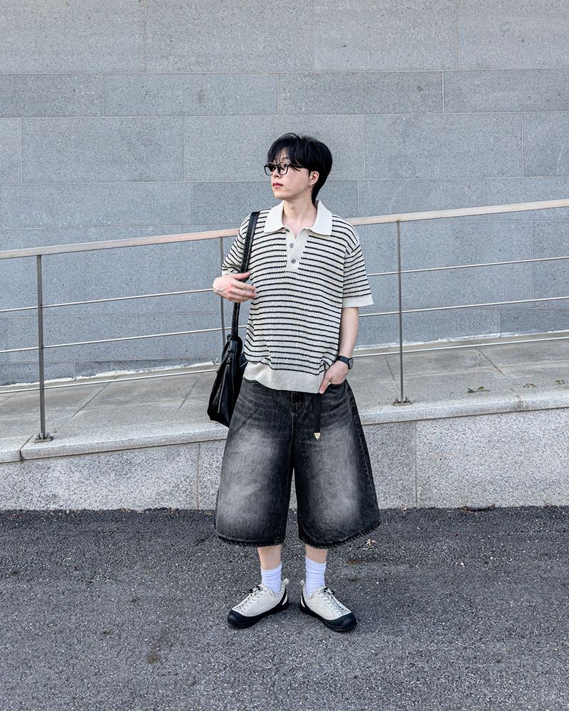 Pale Gracy Bermuda Denim