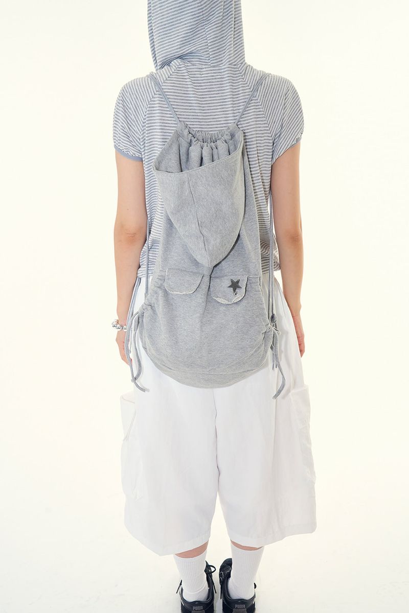 Raucohouse（ラウコハウス）の「Hoodie sweat gymsack（Bags）」