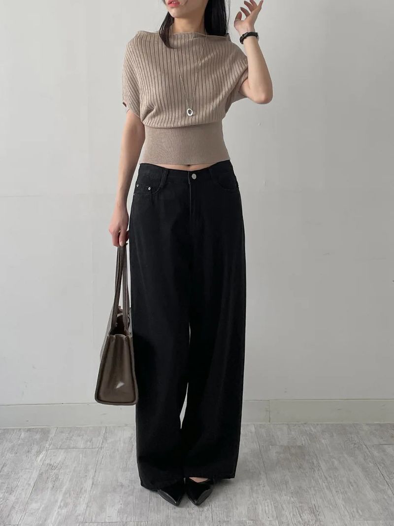 Lingsa Wide Denim Pants