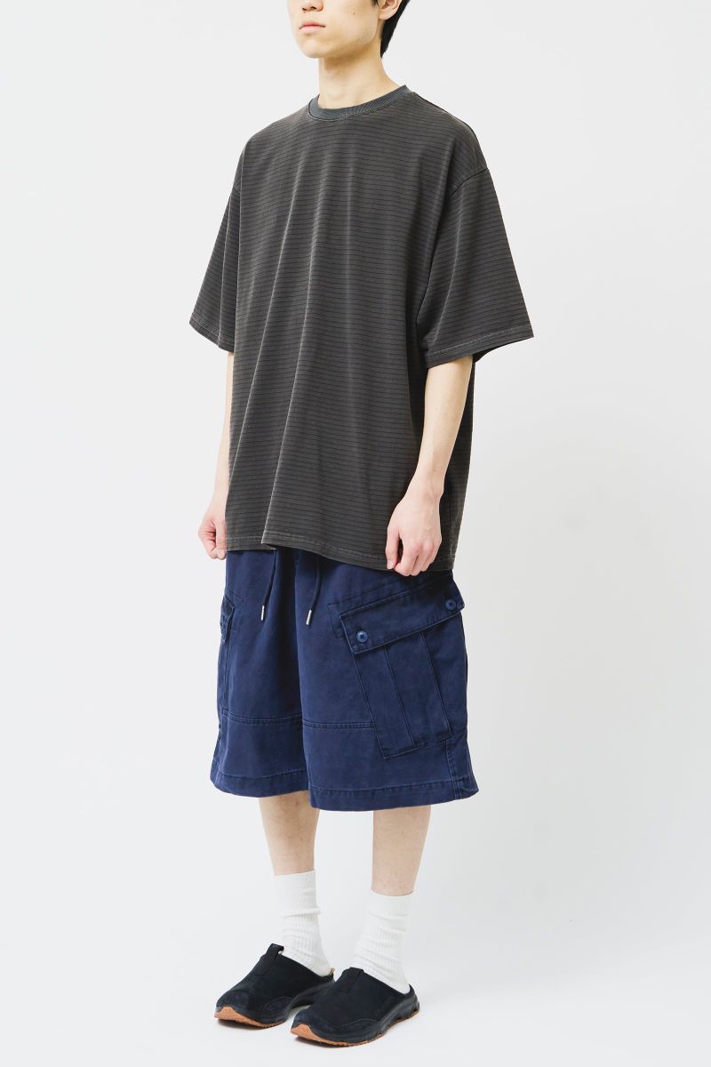 Washed Cargo Bermuda Pants (4color)