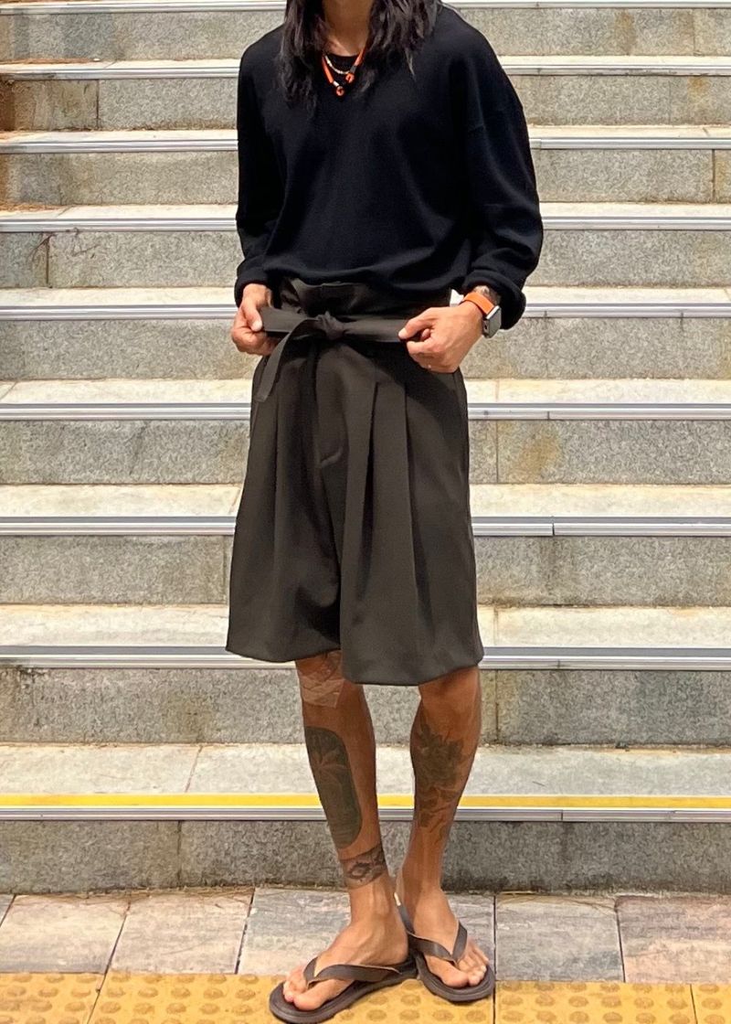ロープハーフパンツ