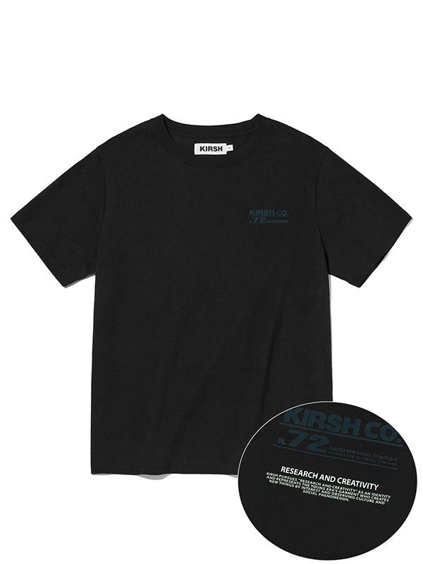 WORDING GRAPHIC T-SHIRT [BLACK]