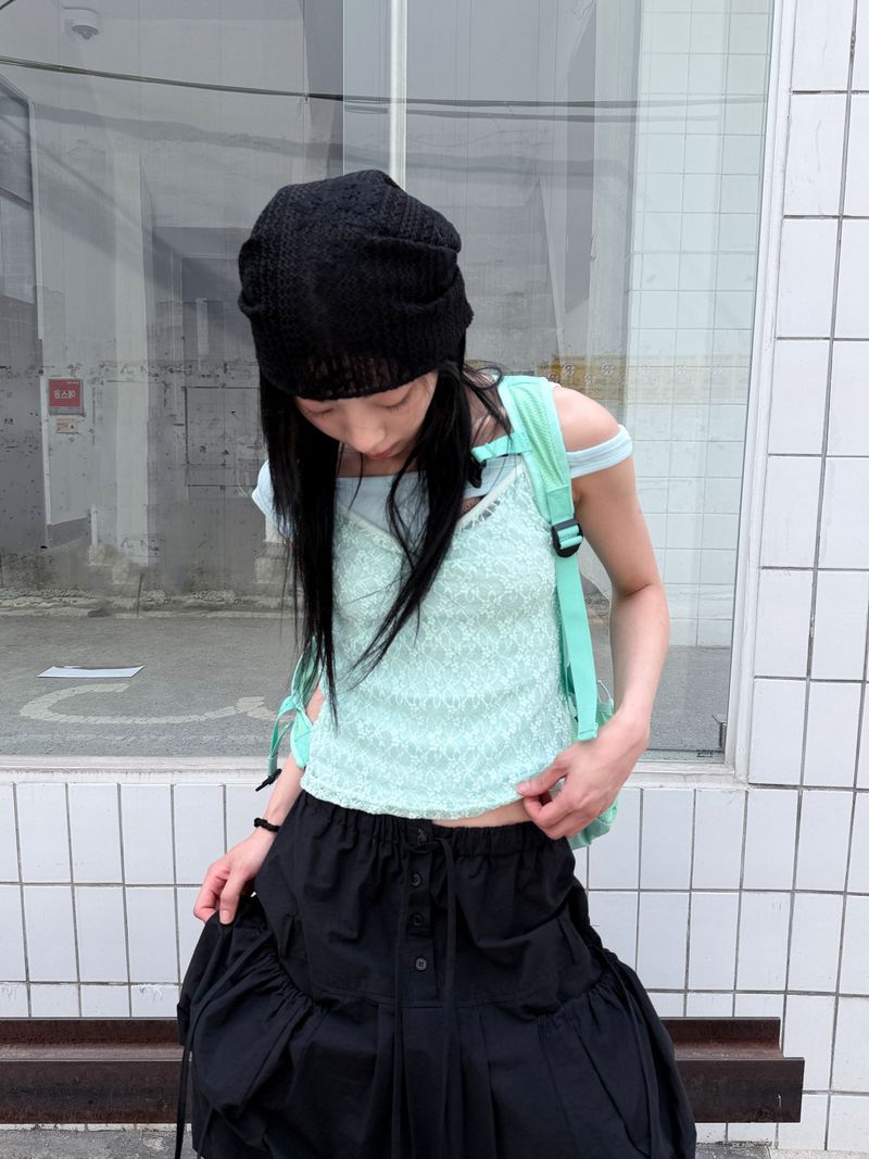  LACE EYELET CAMISOLE