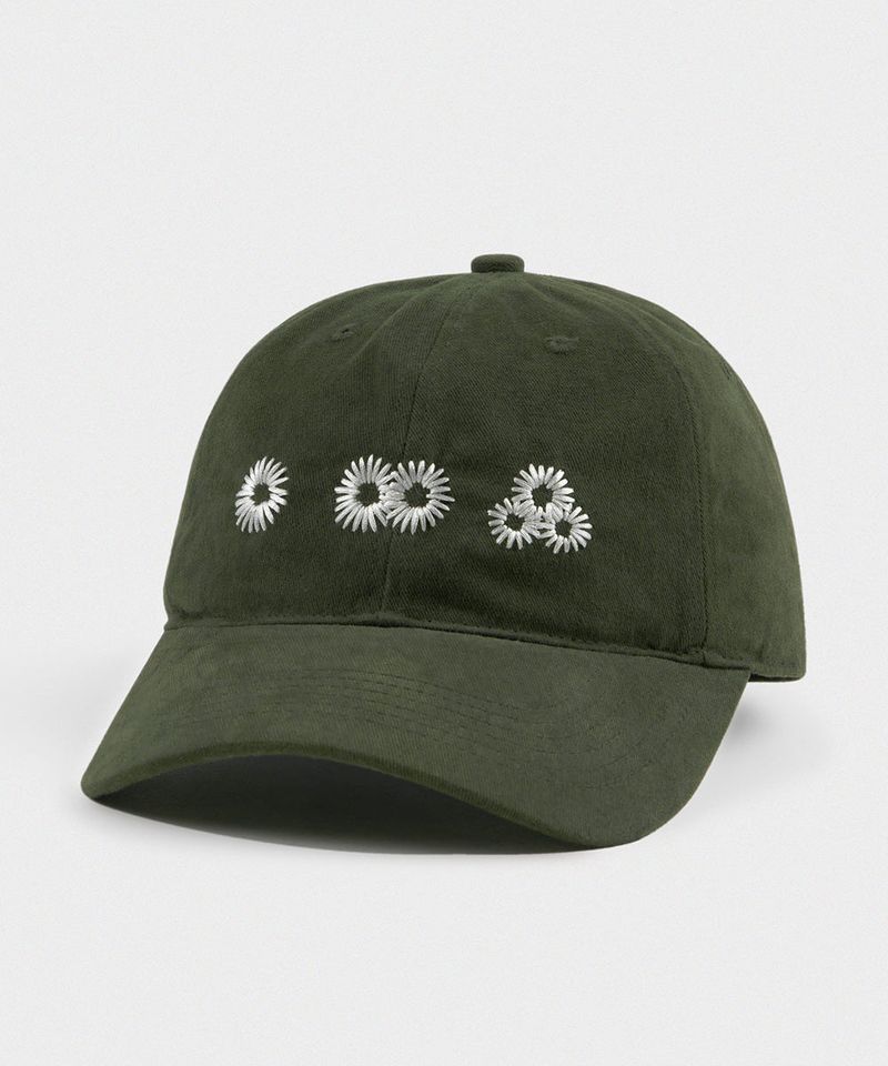 Newvy Logo Peach Ball Cap (DEEP GREEN)
