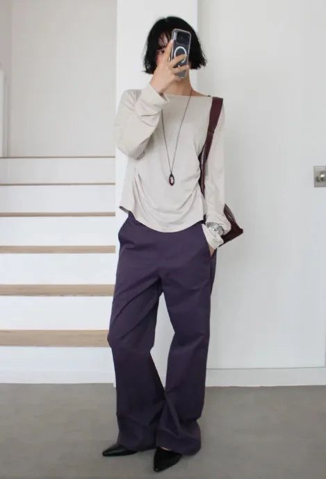 CURVE LINE SLIM SLEEVELESS