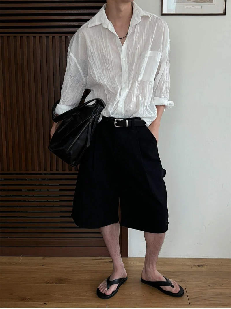 [S/S] Carpender bermuda denim pants(4color)