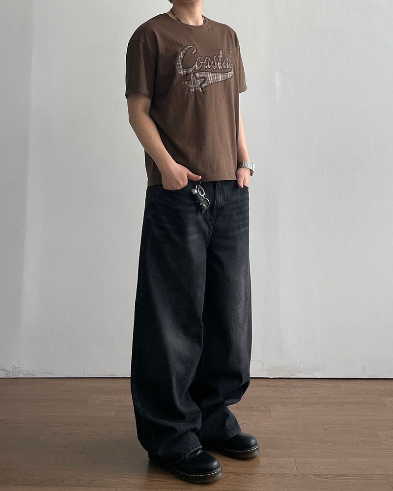 Oson Black Denim Pants